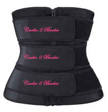 Load image into Gallery viewer, Carbie 2 Barbie Triple Band Waist Trainer