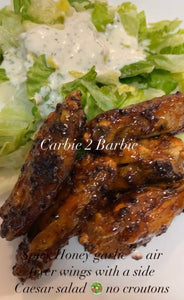 Carbie 2 Barbie Customized Meal Plan